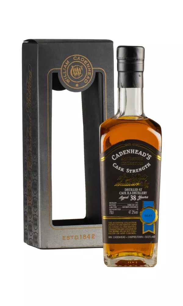 Caol Ila 38 Year Old Cadenheads Authentic Collection `Tour of Scotland` Caol Ila 38 Year Old Cadenheads Authentic Collection `Tour of Scotland`