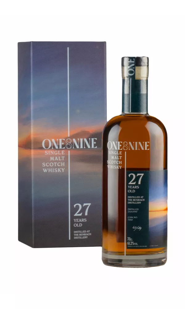 Benriach 27 Year Old `First Light` ONE8NINE Benriach 27 Year Old `First Light` ONE8NINE