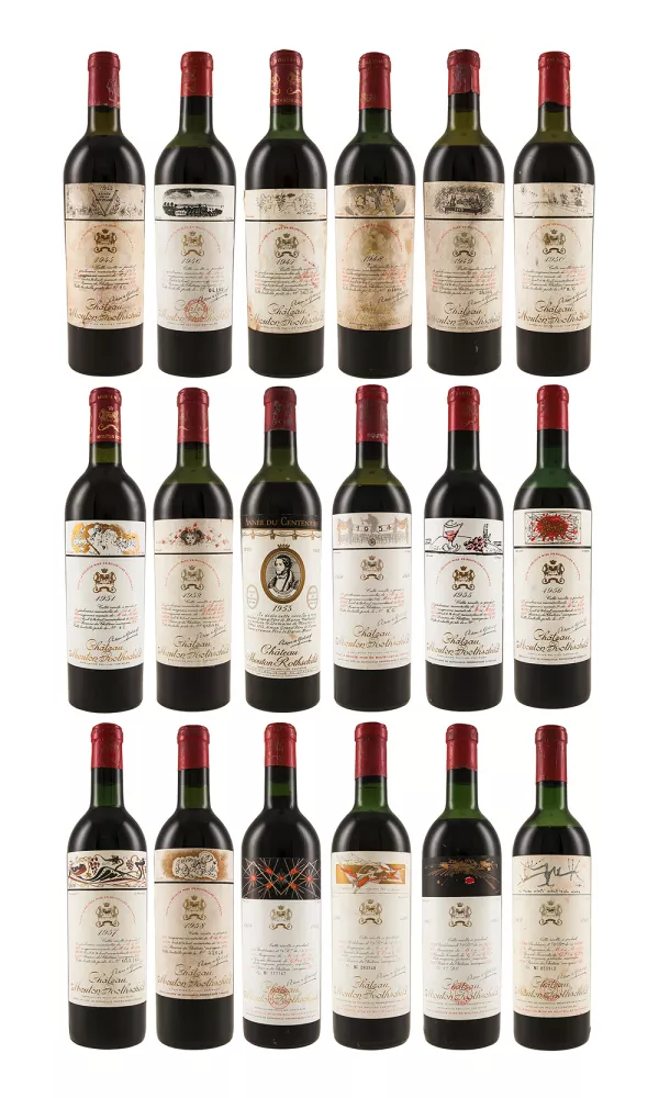 Mouton Rothschild Vertical 1973-2016 Mouton Rothschild Vertical 1973-2016