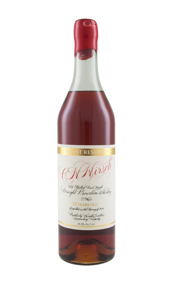 AH Hirsch 20 Year Old Reserve Red Wax
