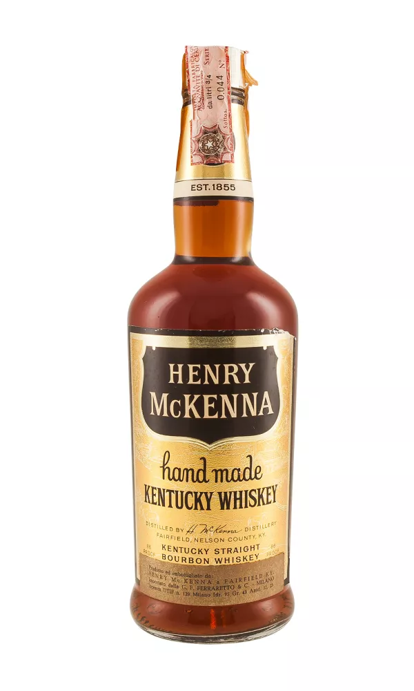 Henry McKenna Bourbon Bottled c. 1960s Henry McKenna Bourbon Bottled c. 1960s