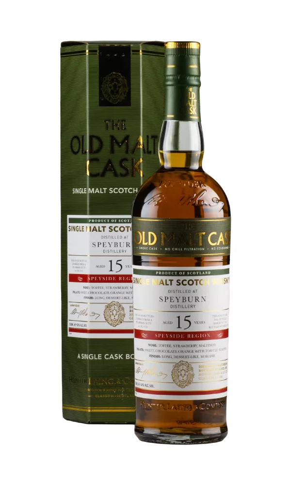 Speyburn 15 Year Old Old Malt Cask Hunter Laing Speyburn 15 Year Old Old Malt Cask Hunter Laing