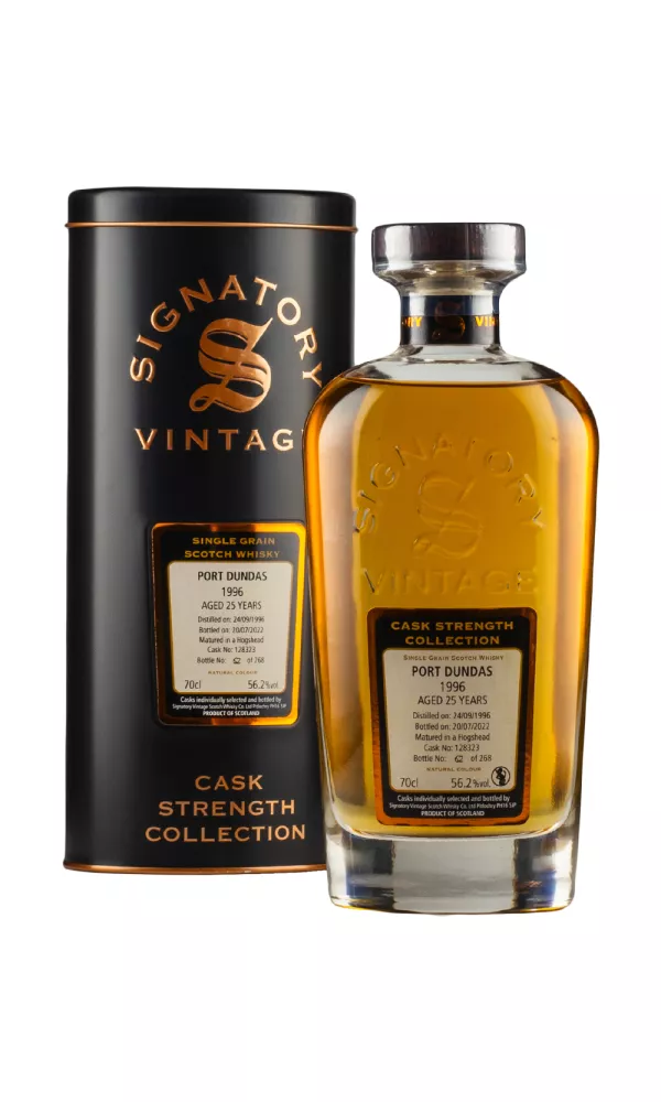 Port Dundas 25 Year Old Cask Strength Collection Signatory Port Dundas 25 Year Old Cask Strength Collection Signatory