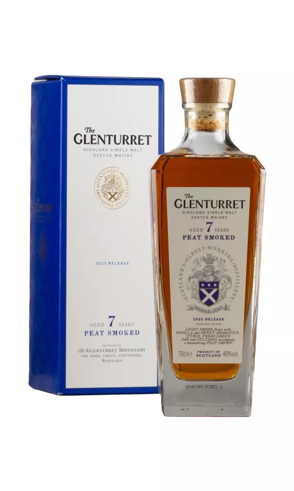 Glenturret 7 Year Old Peat Smoked (2023 Release) Glenturret 7 Year Old Peat Smoked (2023 Release)