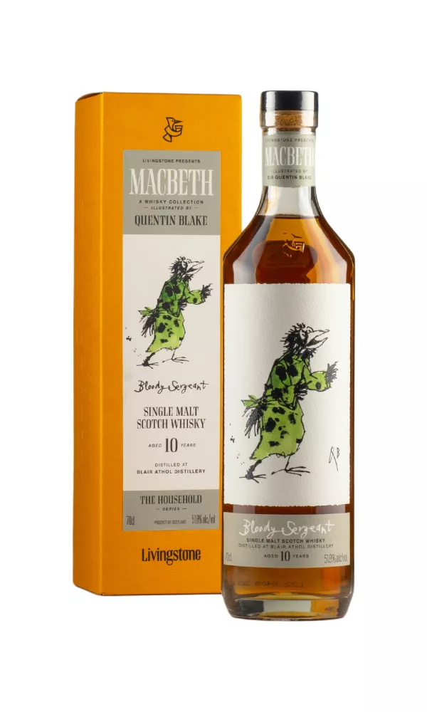 Blair Athol 10 Year Old Bloody Sergeant Macbeth Collection Blair Athol 10 Year Old Bloody Sergeant Macbeth Collection