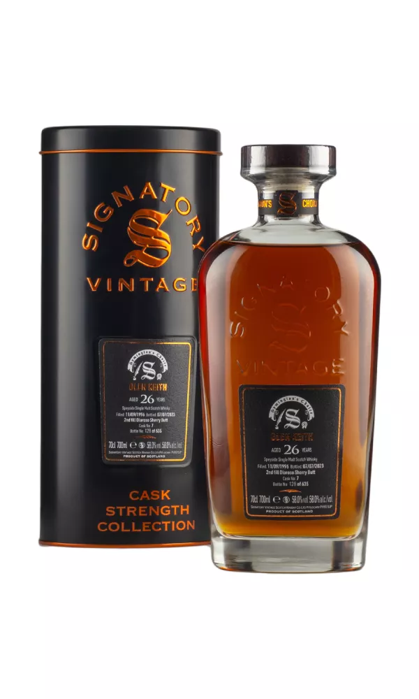 Glen Keith 26 Year Old Symington`s Choice Signatory Glen Keith 26 Year Old Symington`s Choice Signatory