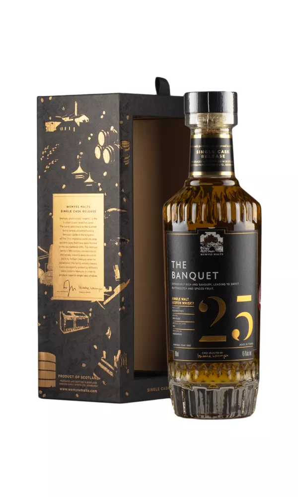 Glenrothes 25 Year Old The Banquet Wemyss Malts Glenrothes 25 Year Old The Banquet Wemyss Malts