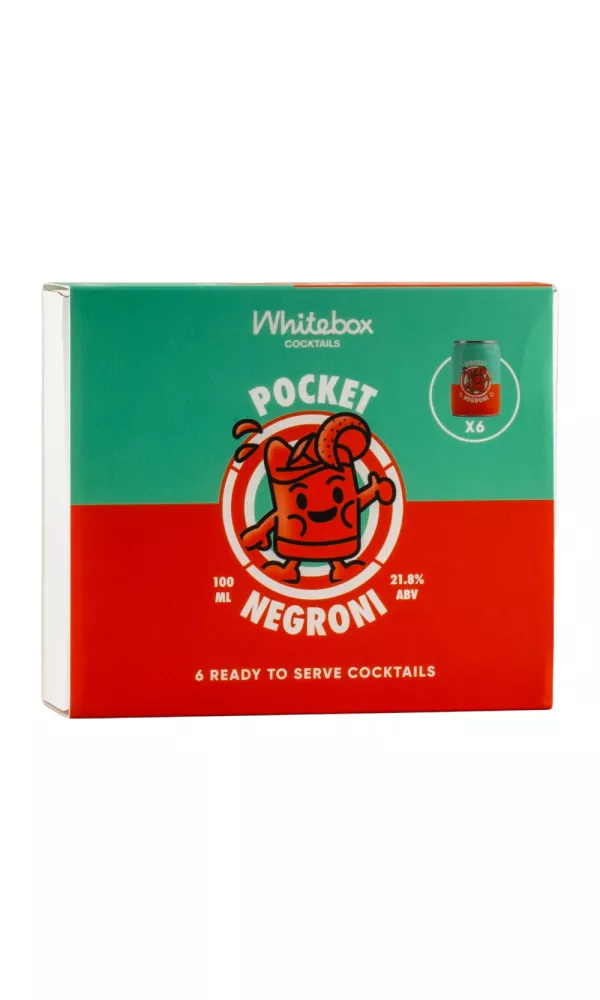 Whitebox Pocket Negroni 6 x 10cl Whitebox Pocket Negroni 6 x 10cl
