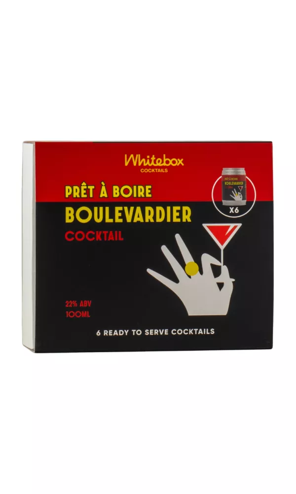 Whitebox Pret A Boire Boulevardier 6 x 10cl Whitebox Pret A Boire Boulevardier 6 x 10cl