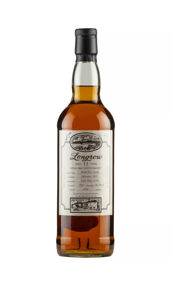 Longrow 13 Years Old Refill Port Casks (2018 Release) Longrow 13 Years Old Refill Port Casks (2018 Release)