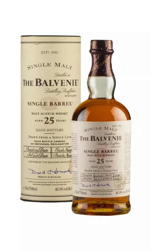Balvenie 25 Year Old Single Barrel #13968 Balvenie 25 Year Old Single Barrel #13968