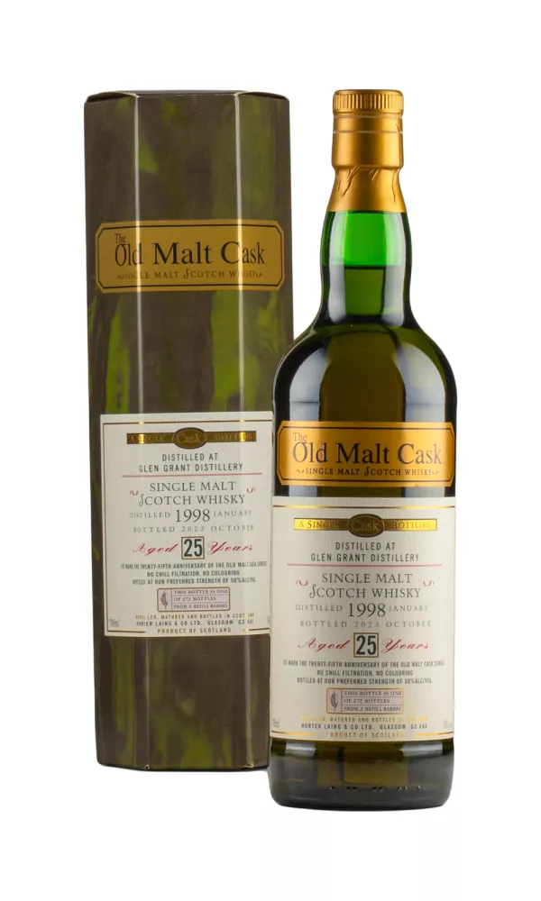 Glen Grant 25 Year Old Old Malt Cask 25th Anniversary Hunter Laing Glen Grant 25 Year Old Old Malt Cask 25th Anniversary Hunter Laing