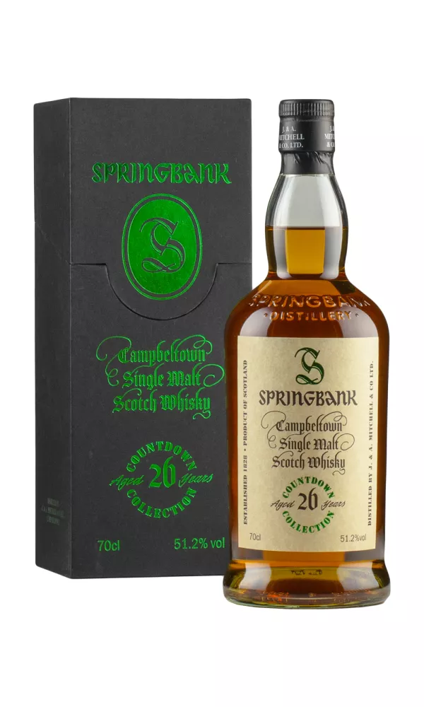 Springbank 26 Year Old Countdown Collection Springbank 26 Year Old Countdown Collection