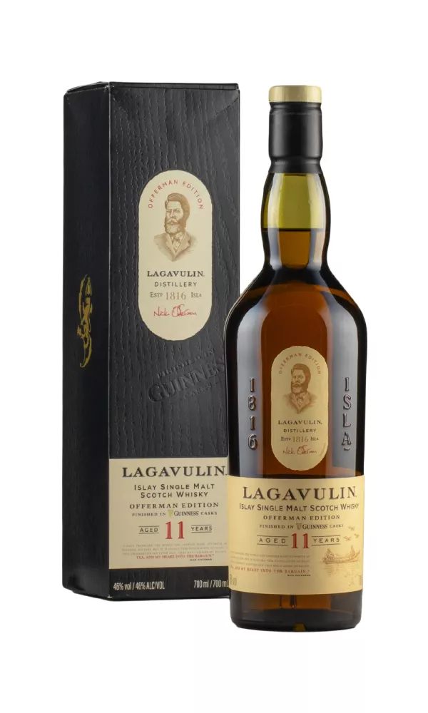 Lagavulin 11 Year Old Offerman 2nd Edition Guinness Cask Finish Lagavulin 11 Year Old Offerman 2nd Edition Guinness Cask Finish