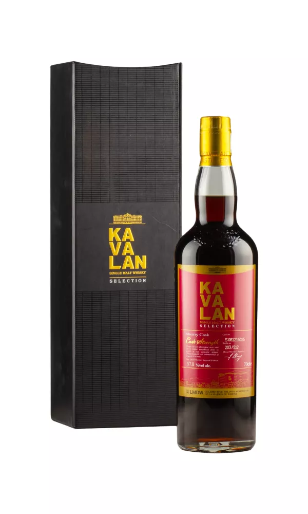 Kavalan Sherry Cask for La Maison Du Whisky 60th Anniversary Kavalan Sherry Cask for La Maison Du Whisky 60th Anniversary