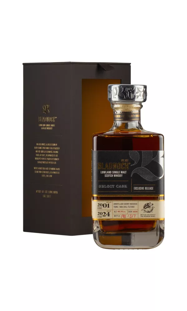 Bladnoch 23 Year Old Fresh Amontillado Cask (Exclusive to Hedonism Wines) Bladnoch 23 Year Old Fresh Amontillado Cask (Exclusive to Hedonism Wines)