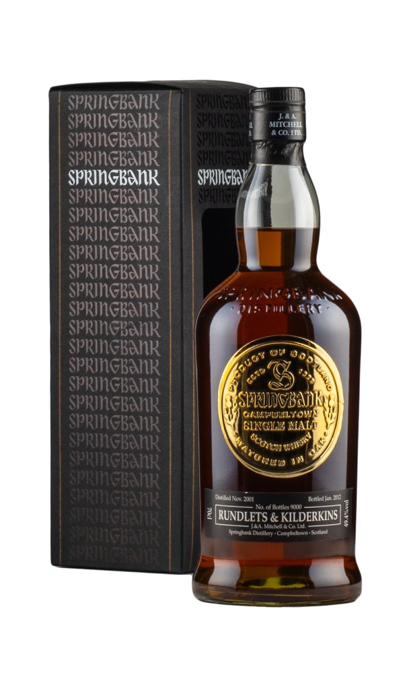 Springbank 10 Year Old Rundlets and Kilderkins