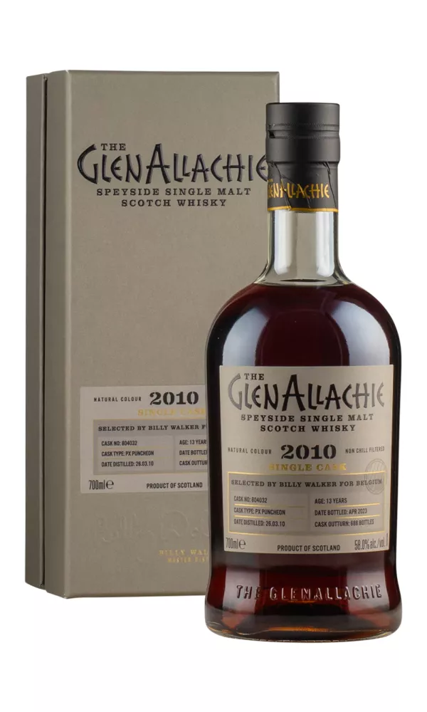 Glenallachie 13 Year Old Single Cask 804032 for Belgium Glenallachie 13 Year Old Single Cask 804032 for Belgium
