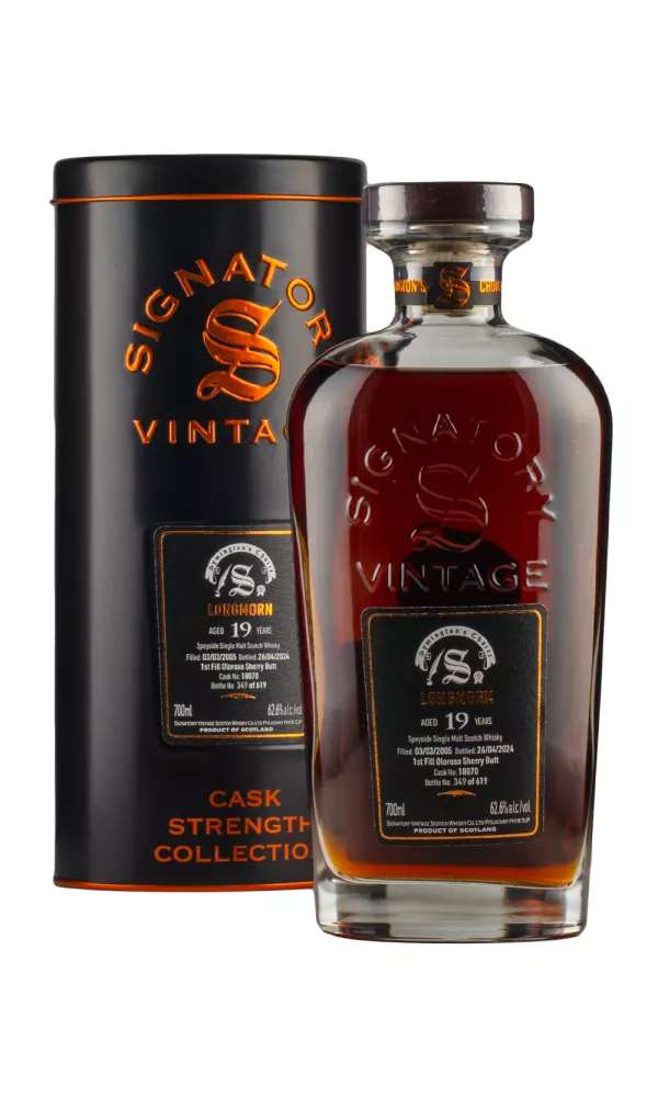 Longmorn 19 Year Old Symington`s Choice Signatory Longmorn 19 Year Old Symington`s Choice Signatory