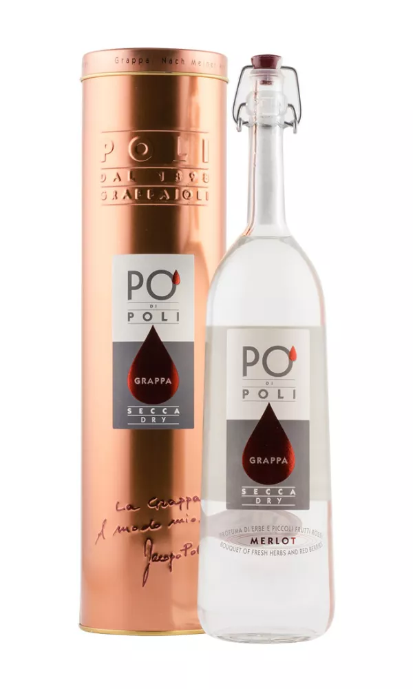 Grappa Po`di Poli Secca Merlot Grappa Po`di Poli Secca Merlot