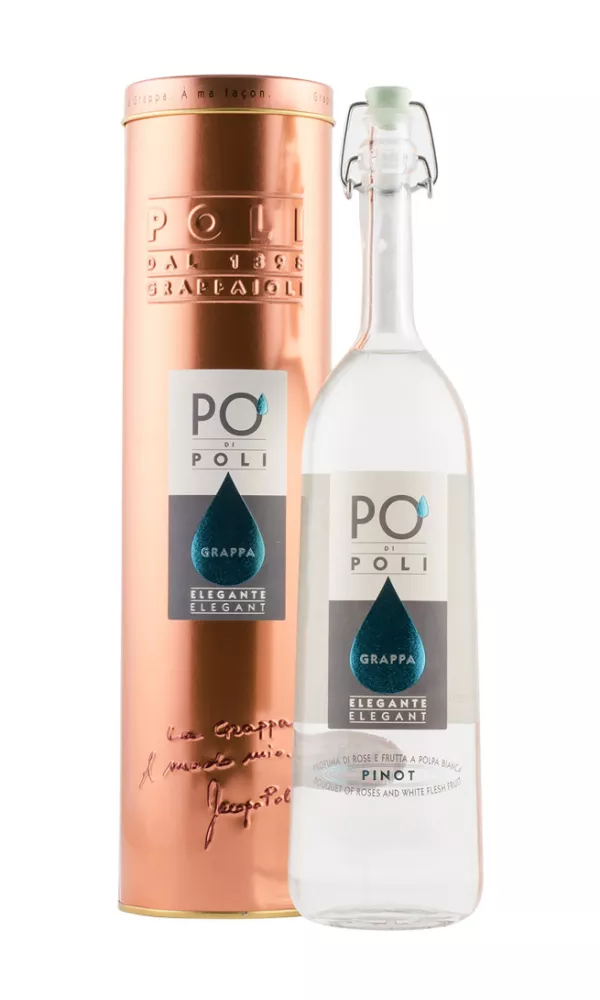 Grappa Po`di Poli Elegante Pinot Grappa Po`di Poli Elegante Pinot