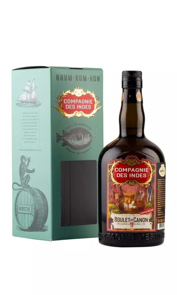 Compagnie des Indes Boulet de Canon No.9 Spiced Rum Compagnie des Indes Boulet de Canon No.9 Spiced Rum