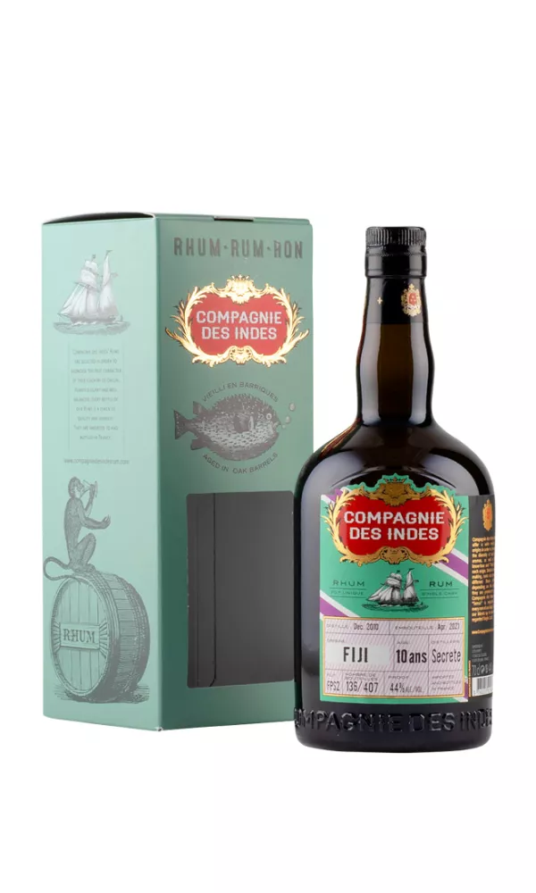 Compagnie des Indes Fiji 10 Year Old Single Cask Rum Compagnie des Indes Fiji 10 Year Old Single Cask Rum