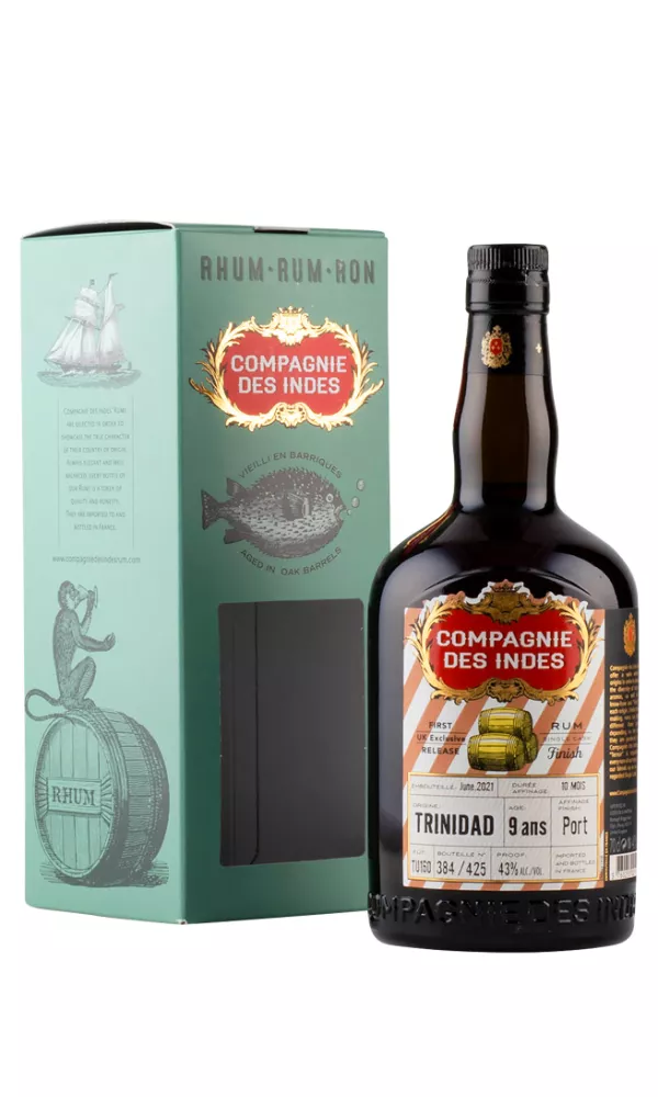Compagnie des Indes Trinidad 9 Year Old Single Cask UK Exclusive Compagnie des Indes Trinidad 9 Year Old Single Cask UK Exclusive