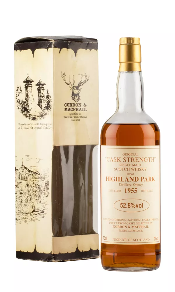 Highland Park Cask Strength 52.8% Gordon & MacPhail c. 1980s Highland Park Cask Strength 52.8% Gordon & MacPhail c. 1980s