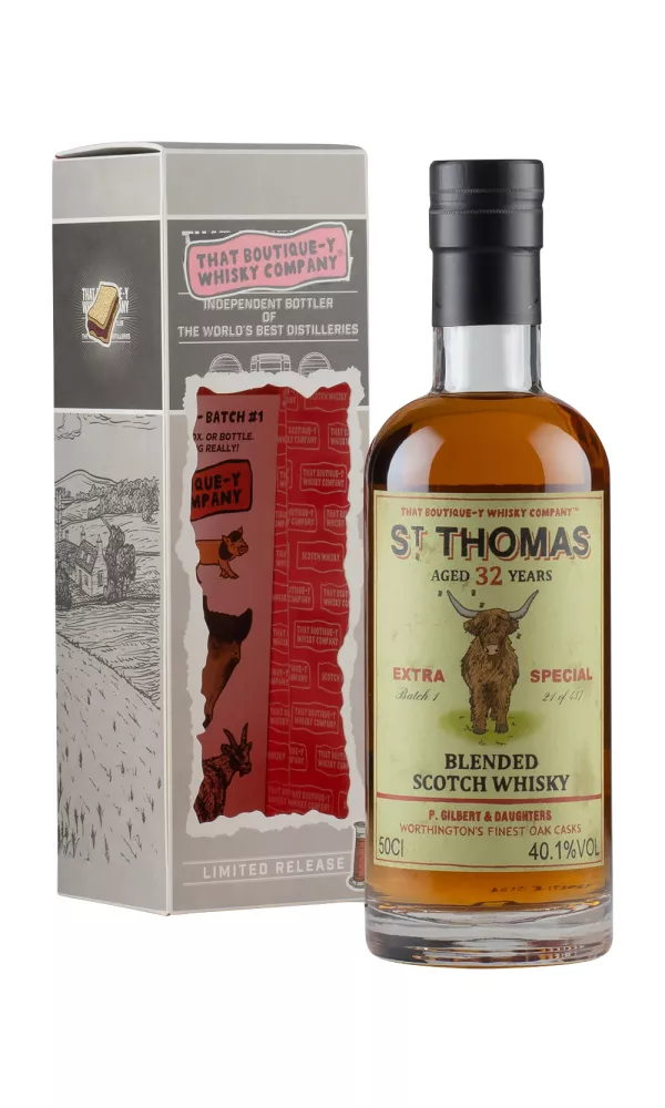 St Thomas Blended Whisky 32 Year Old Batch 1 TBWC St Thomas Blended Whisky 32 Year Old Batch 1 TBWC
