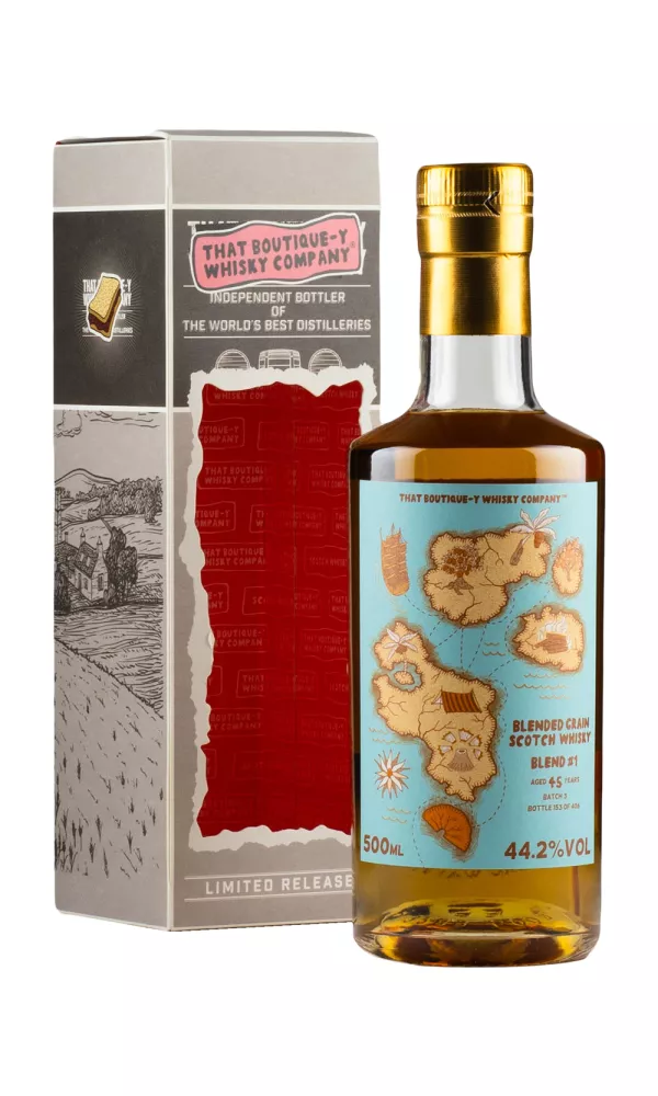 Blended Whisky #1 45 Year Old Batch 3 TBWC Blended Whisky #1 45 Year Old Batch 3 TBWC