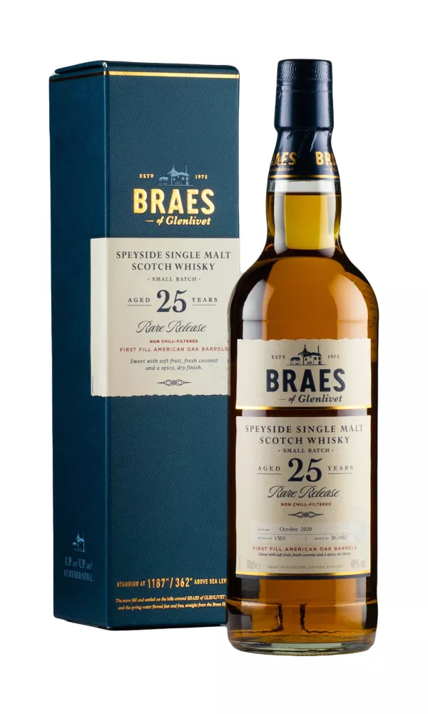 Braes Of Glenlivet 25 Year Old Secret Speyside Braes Of Glenlivet 25 Year Old Secret Speyside