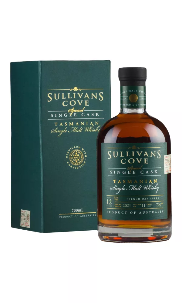 Sullivans Cove French Oak Ex Apera Special Cask 11 TD273 Sullivans Cove French Oak Ex Apera Special Cask 11 TD273