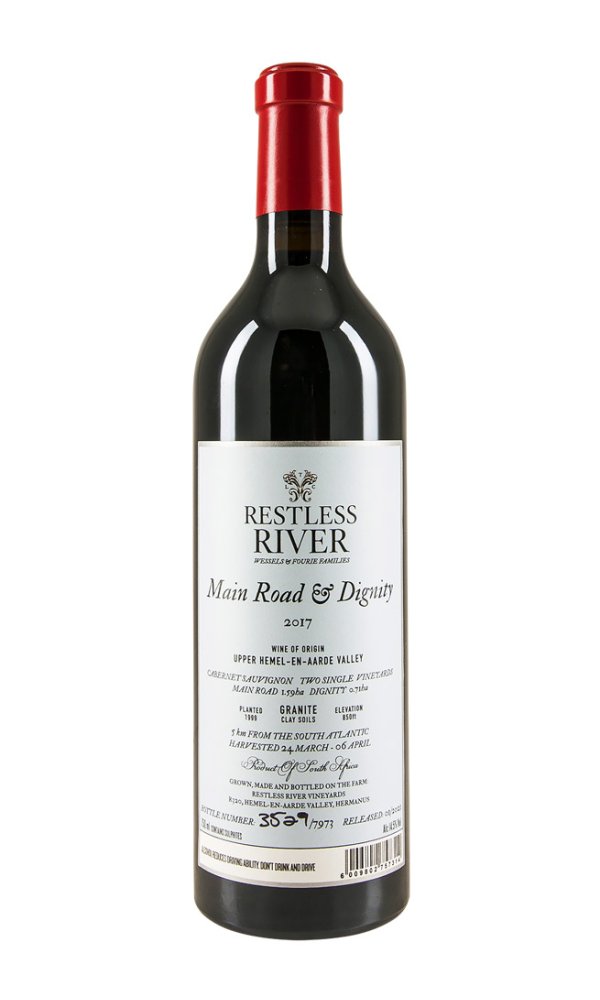 Restless River Main Road and Dignity Cabernet Sauvignon