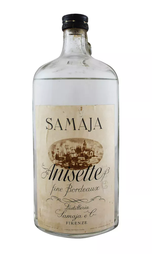 Samaja Anisette Fine Bordeaux c. 1980s Samaja Anisette Fine Bordeaux c. 1980s