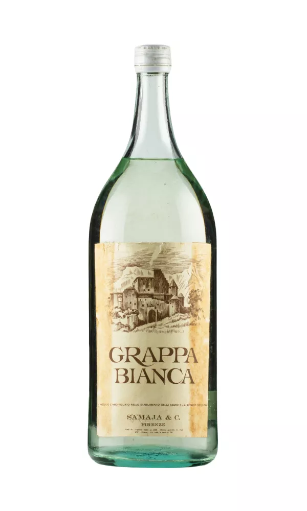 Samaja Grappa Bianca c. 1980s Samaja Grappa Bianca c. 1980s