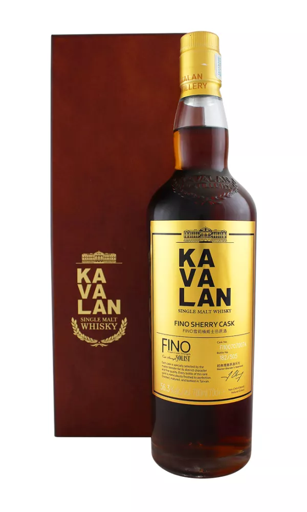 Kavalan Solist Fino Sherry Cask 56.3% Kavalan Solist Fino Sherry Cask 56.3%