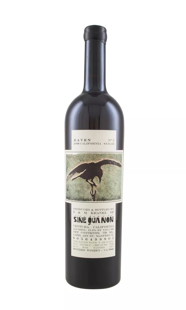 Sine Qua Non Raven Series Syrah Sine Qua Non Raven Series Syrah
