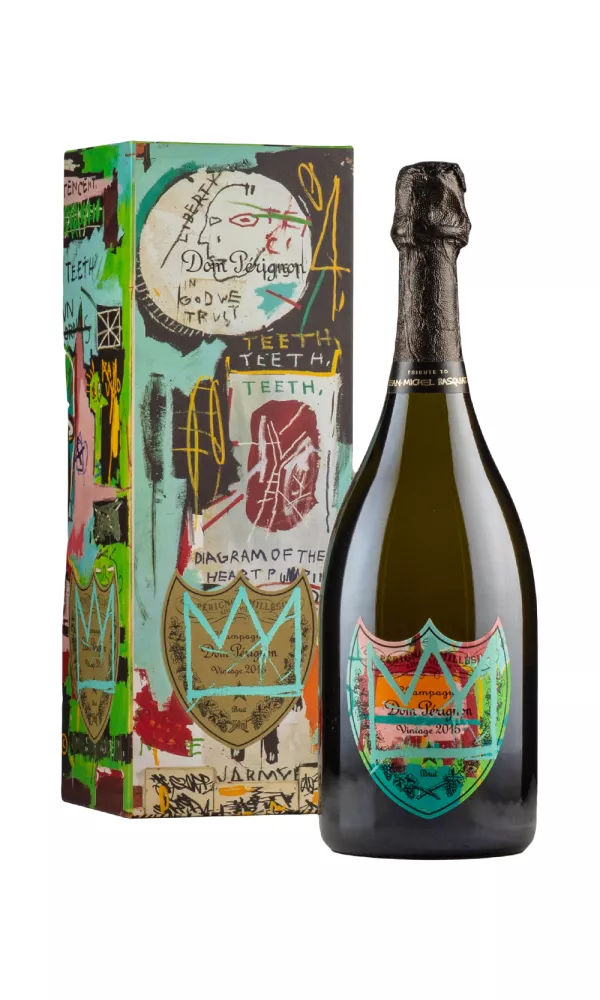 Dom Perignon Special Edition Tribute to Jean-Michel Basquiat Blue Dom Perignon Special Edition Tribute to Jean-Michel Basquiat Blue