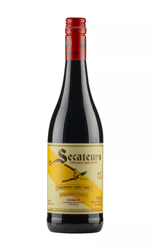 A A Badenhorst Secateurs Red Blend A A Badenhorst Secateurs Red Blend