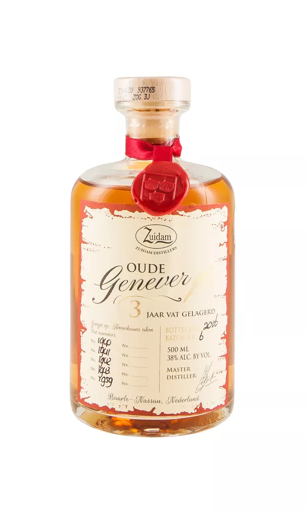 Zuidam Oude Genever 3 Year Old Single Barrel Zuidam Oude Genever 3 Year Old Single Barrel