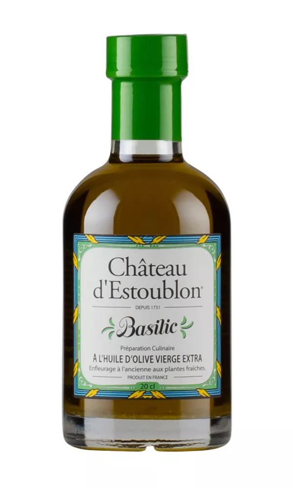 Chateau d`Estoublon Huile d`Olive Basilic Chateau d`Estoublon Huile d`Olive Basilic