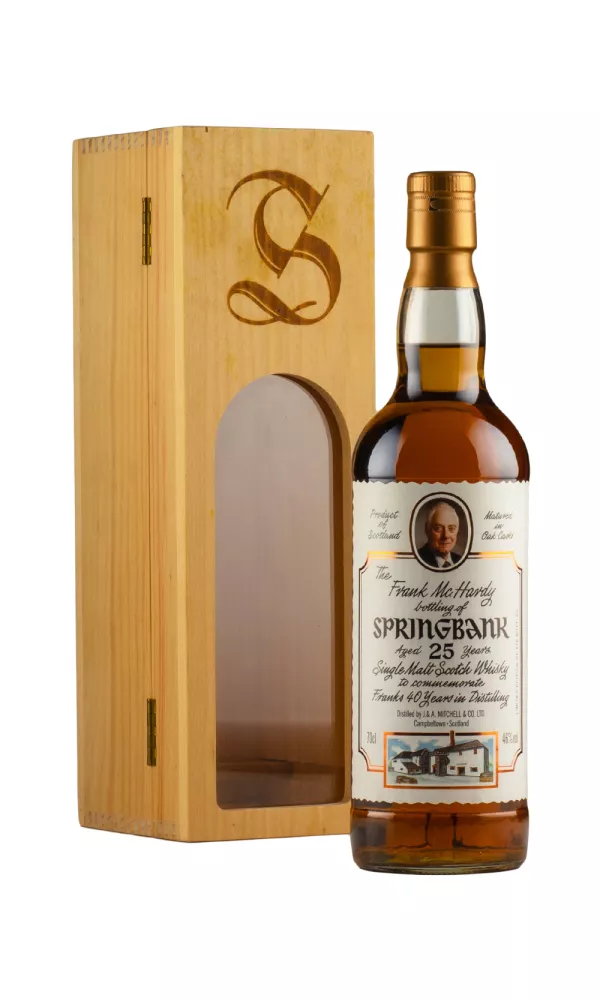 Springbank 25 Year Old Frank McHardy 40th Anniversary Springbank 25 Year Old Frank McHardy 40th Anniversary