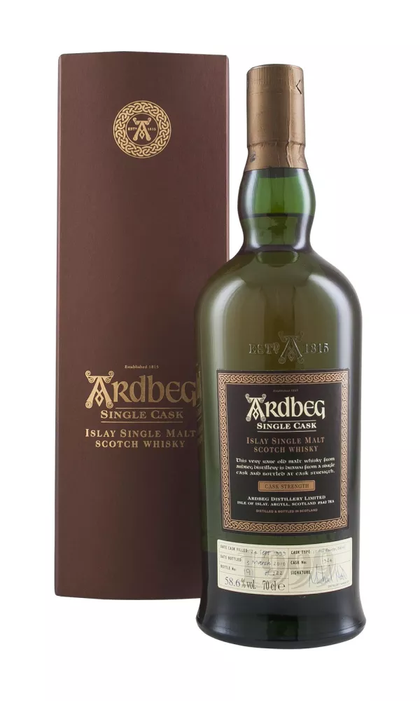 Ardbeg 10 Year Old Single Bourbon Barrel 1924 Ardbeg 10 Year Old Single Bourbon Barrel 1924