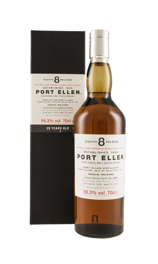 Port Ellen 29 Year Old 8th Release (Bottled 2008)