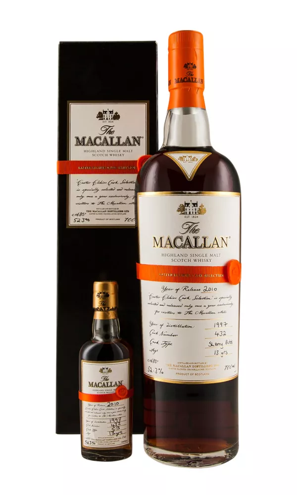 Macallan 13 Year Old Easter Elchies (2010 Release) (With Miniature) Macallan 13 Year Old Easter Elchies (2010 Release) (With Miniature)