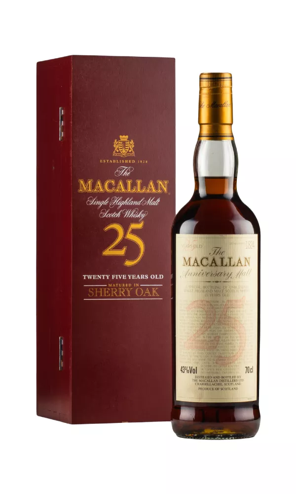Macallan 25 Year Old Anniversary Malt Macallan 25 Year Old Anniversary Malt