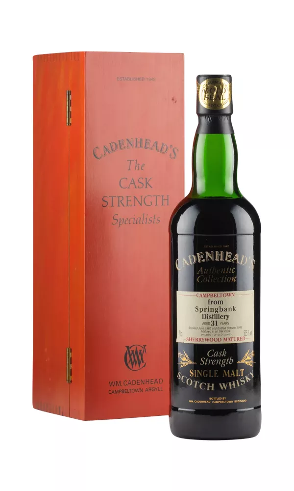 Springbank 31 Year Old Cadenhead`s Authentic Collection Springbank 31 Year Old Cadenhead`s Authentic Collection
