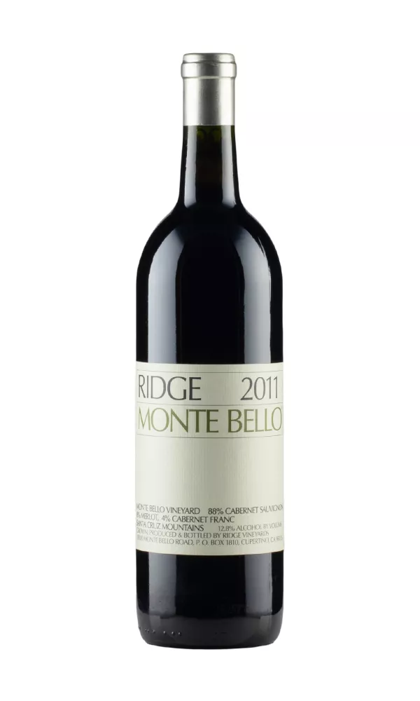 Ridge Monte Bello Cabernet Sauvignon Ridge Monte Bello Cabernet Sauvignon
