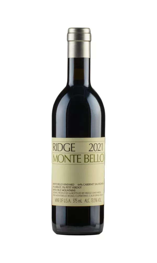 Ridge Monte Bello Cabernet Sauvignon Half Ridge Monte Bello Cabernet Sauvignon Half